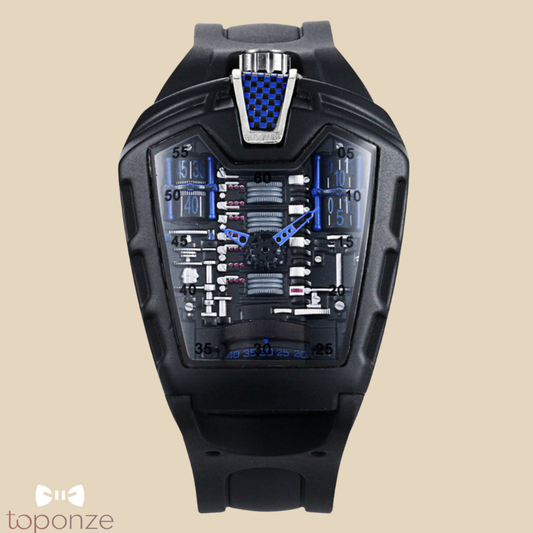 Relógio Desportivo Futurista — Edição Racing Performance 🏎️