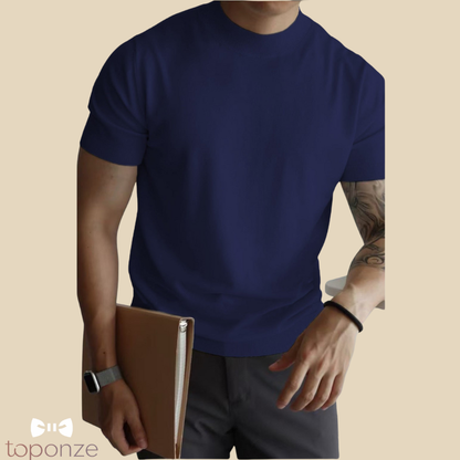 Camisola Masculina Premium em Malha Fina – Estilo Clássico e Elegante