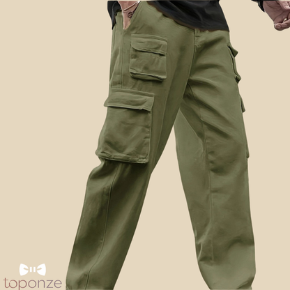 Pantalones cargo de estilo urbano para hombre: comodidad y funcionalidad