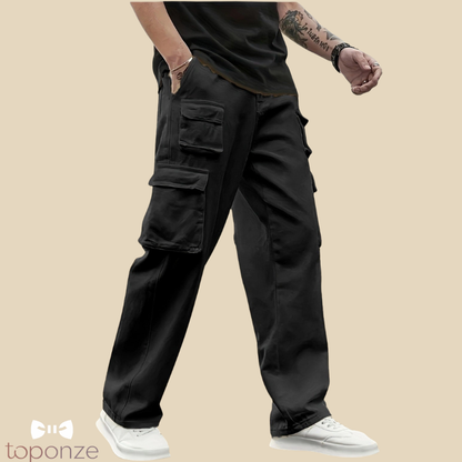 Pantalones cargo de estilo urbano para hombre: comodidad y funcionalidad