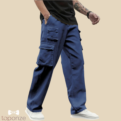 Pantalones cargo de estilo urbano para hombre: comodidad y funcionalidad