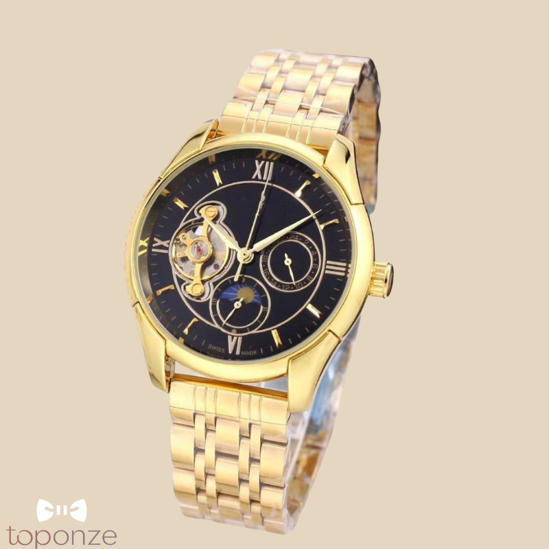 Relógio Masculino Luxo Automático