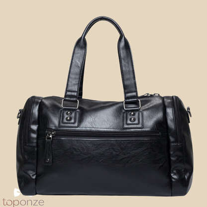 Mala de Viagem Masculina Premium em Couro Sintético — Estilo e Funcionalidade