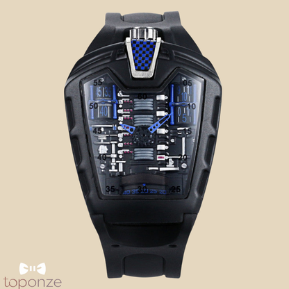 Relógio Desportivo Futurista — Edição Racing Performance 🏎️