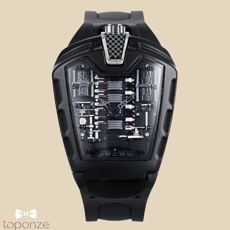 Relógio Desportivo Futurista — Edição Racing Performance 🏎️