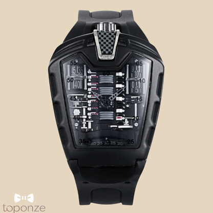 Relógio Desportivo Futurista — Edição Racing Performance 🏎️