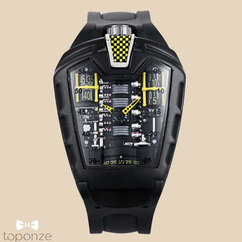 Relógio Desportivo Futurista — Edição Racing Performance 🏎️
