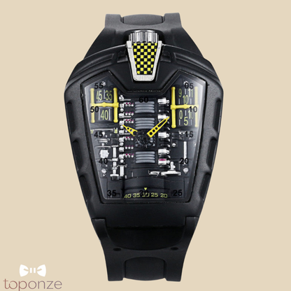 Relógio Desportivo Futurista — Edição Racing Performance 🏎️