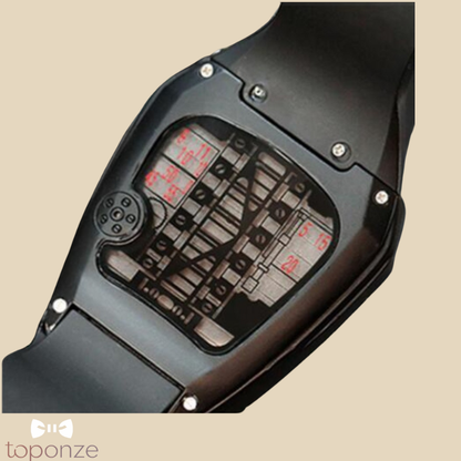 Relógio Desportivo Futurista — Edição Racing Performance 🏎️