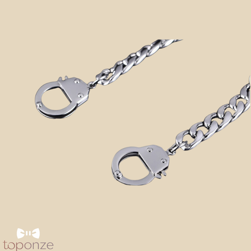 Pulseira Masculina Aço Inoxidável — Edição “Cadeado Urbano”