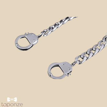 Pulseira Masculina Aço Inoxidável — Edição “Cadeado Urbano”