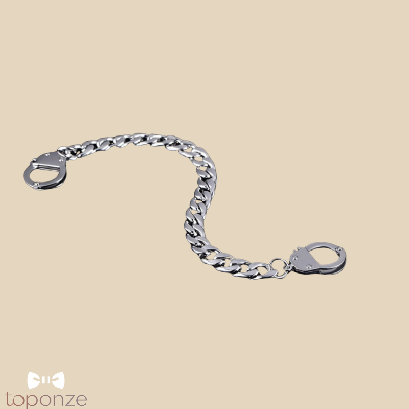Pulseira Masculina Aço Inoxidável — Edição “Cadeado Urbano”