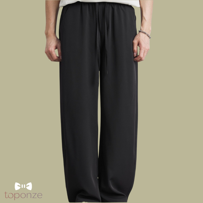 Pantalones minimalistas de corte relajado | Colección 2025/26