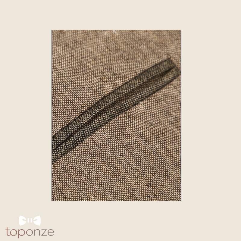 Colete Masculino Clássico Elegante – Corte Slim com Botões e Detalhe de Alfaiataria