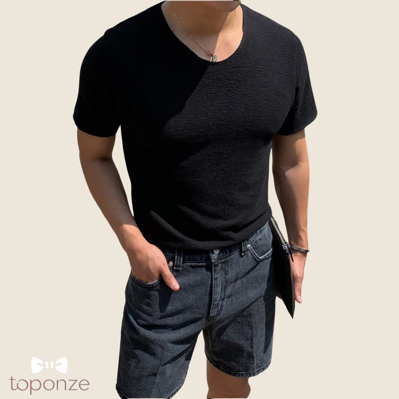 T-shirt Premium Minimalista Masculina – Conforto e Estilo Casual