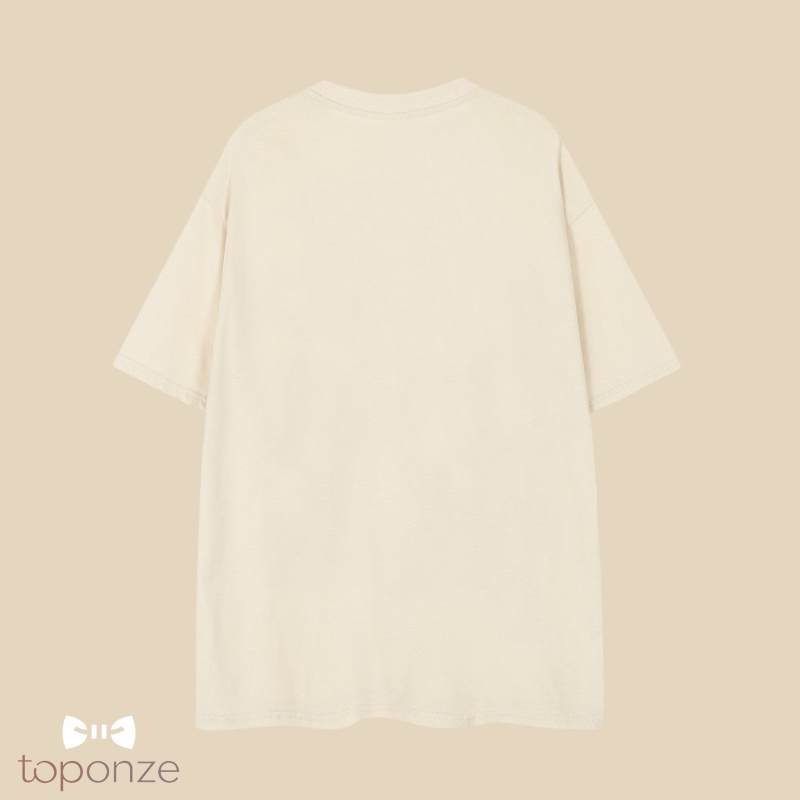 T-Shirt Oversized GXKN com Letras em Aplicação e Fivelas – Estilo Streetwear