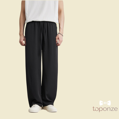 Pantalones minimalistas de corte relajado | Colección 2025/26