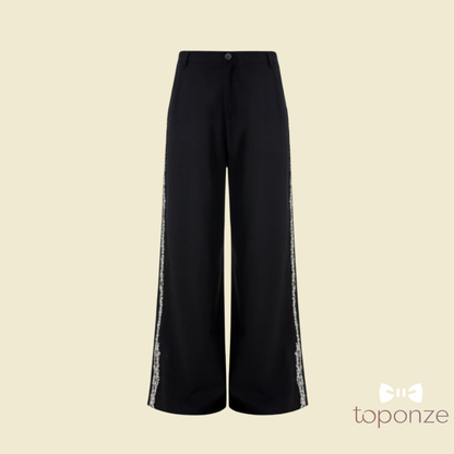 Black Deluxe Set – Pearl Shirt and Pants | 2025/26 Collection