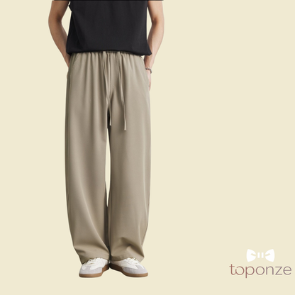 Pantalones minimalistas de corte relajado | Colección 2025/26