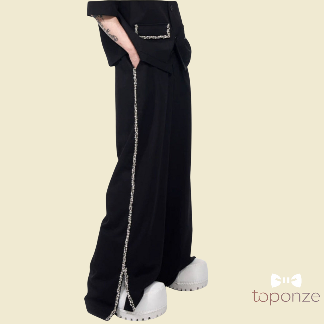 Black Deluxe Set – Pearl Shirt and Pants | 2025/26 Collection