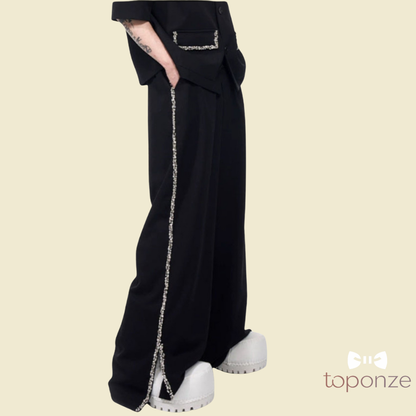 Black Deluxe Set – Pearl Shirt and Pants | 2025/26 Collection