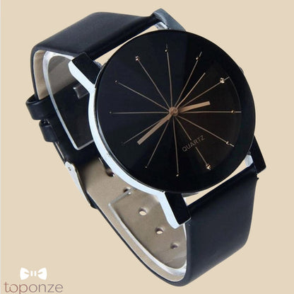 Relógio Unissexo Minimalista Quartzo – Estilo Moderno e Elegante