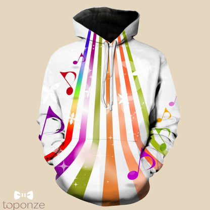 Sweatshirt Musical Unissexo – Arte, Estilo e Paixão pela Música 🎶