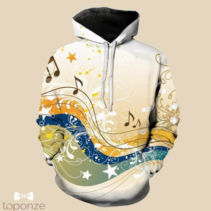 Sweatshirt Musical Unissexo – Arte, Estilo e Paixão pela Música 🎶