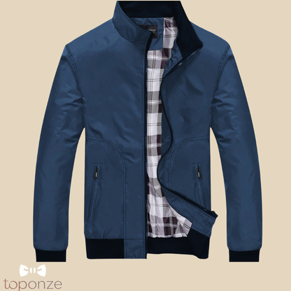 Casaco Masculino Casual com Forro Xadrez – Elegância e Conforto em Qualquer Estação