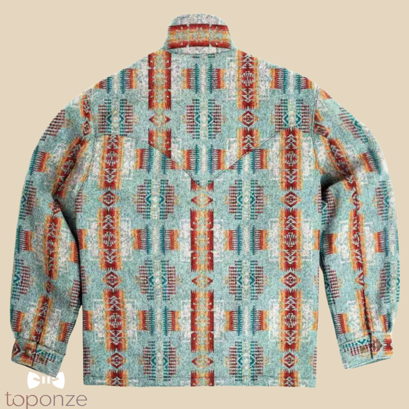 Casaco Masculino Estilo Western Étnico – Conforto e Personalidade Única